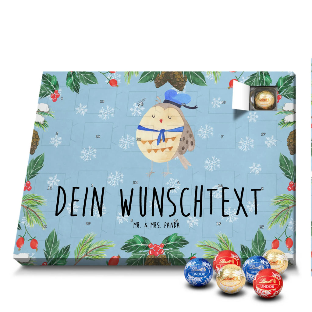 Adventskalender mit Namen Eule Matrose Personalisierter Adventskalender, Adventskalender mit Namen, Eule, Heimathafen, Wortspiel Lustig, Ehe, Matrose, Owl, Eule Spruch, Eule Deko, Seefahrer, Freundin, Hochzeitstag Geschenk
