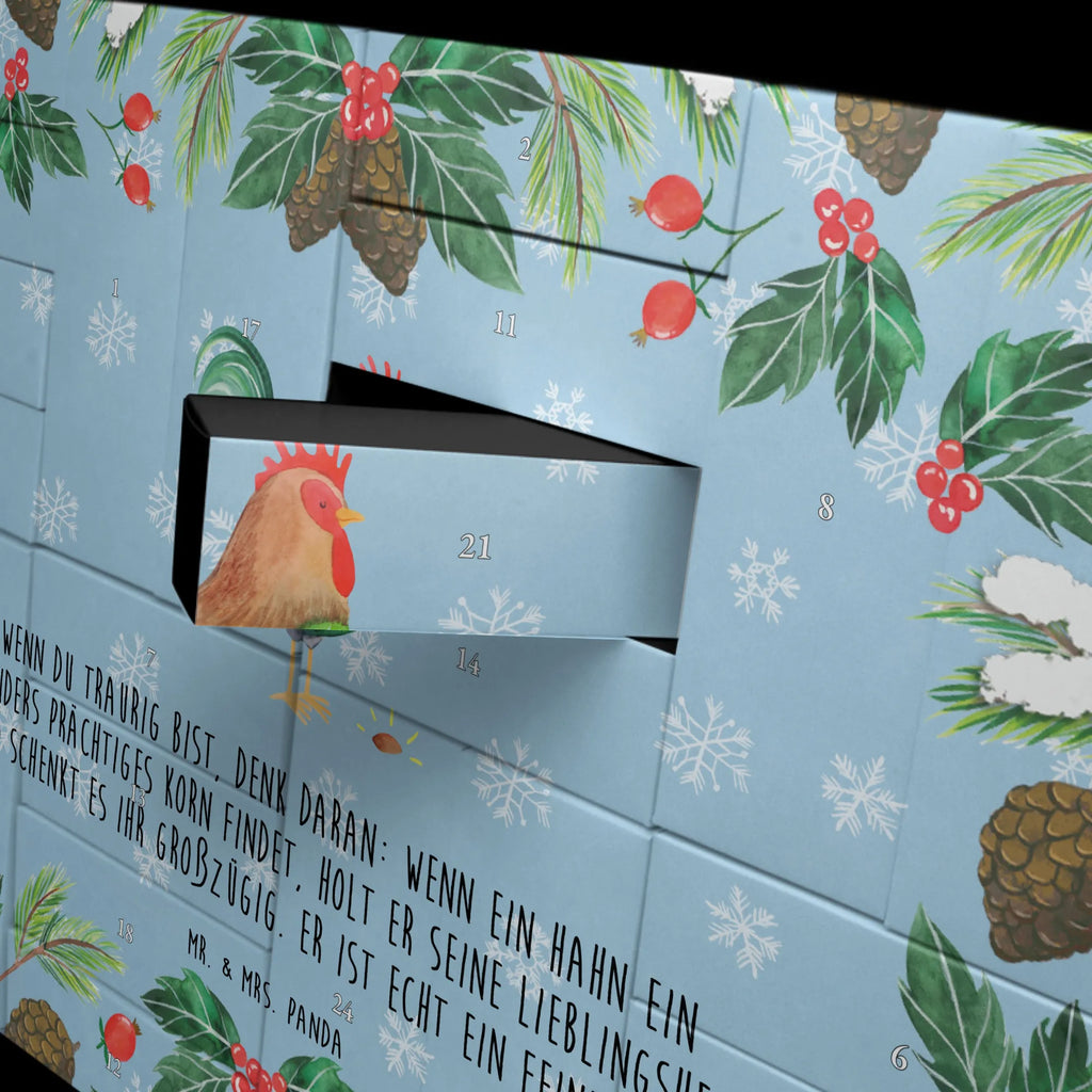 Fillable advent calendar Faucet grain animals, farm animals, farm, nature, corn, hen, cock, eggs