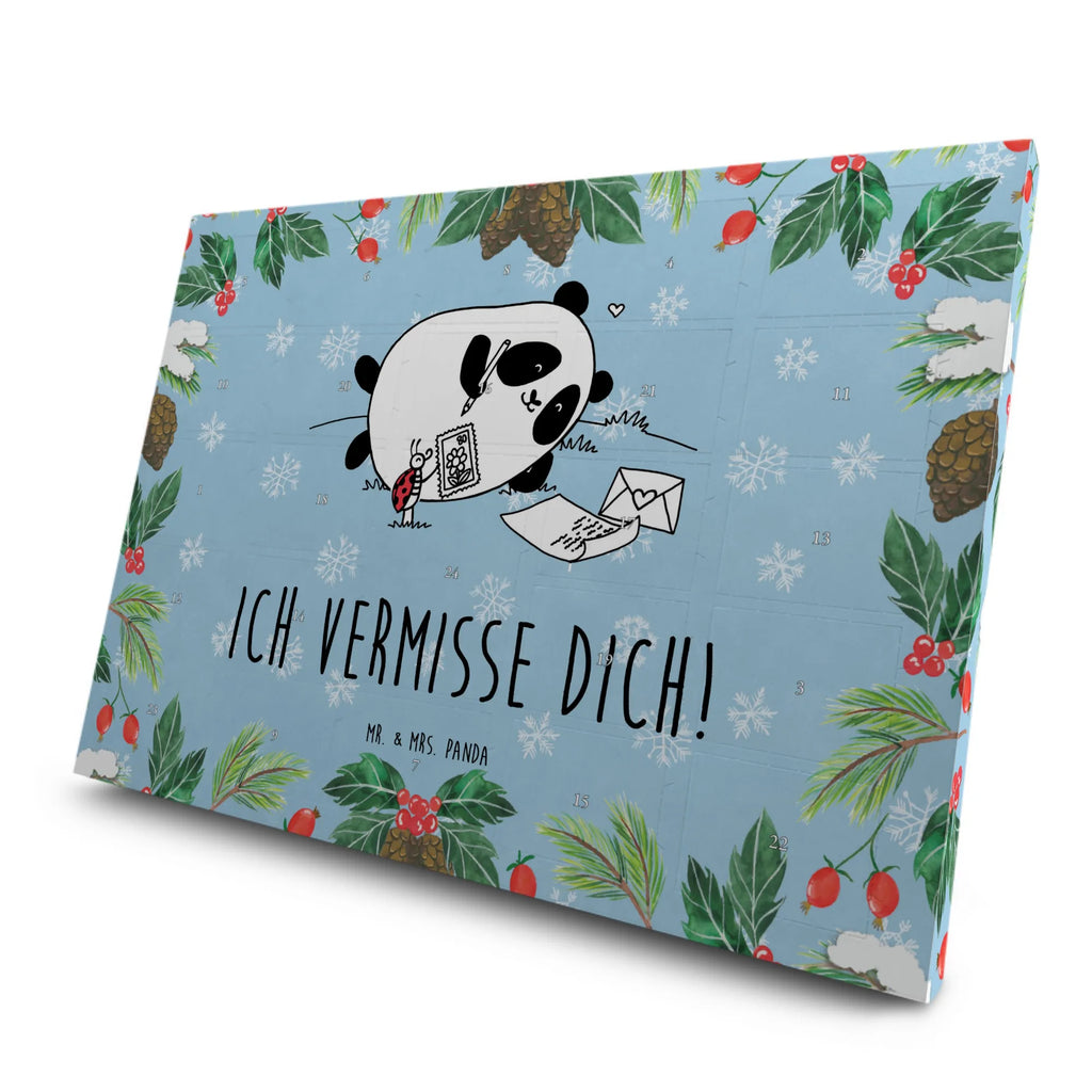  Panda tęsknić Adventskalender mit Tee, Tee Adventskalender, Adventskalender