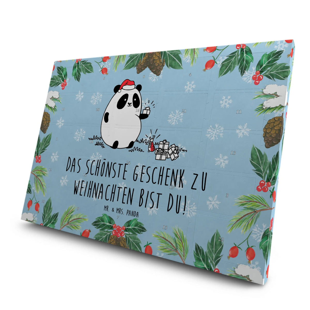 Tee Adventskalender Panda Weihnachtsgeschenk