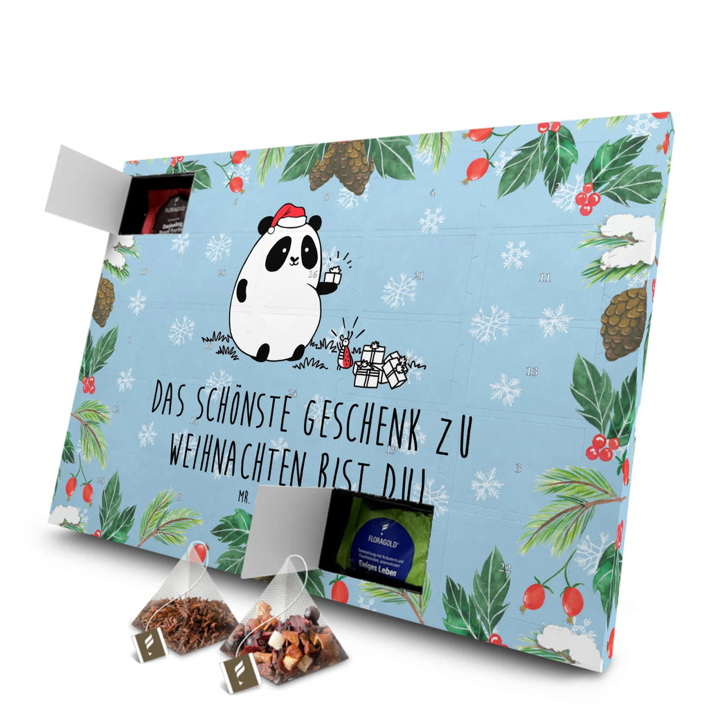  Panda Prezent świąteczny Adventskalender, Adventskalender mit Tee, Tee Adventskalender