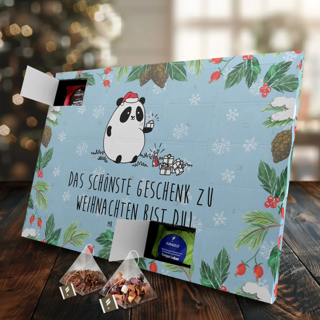  Panda Prezent świąteczny Adventskalender, Adventskalender mit Tee, Tee Adventskalender