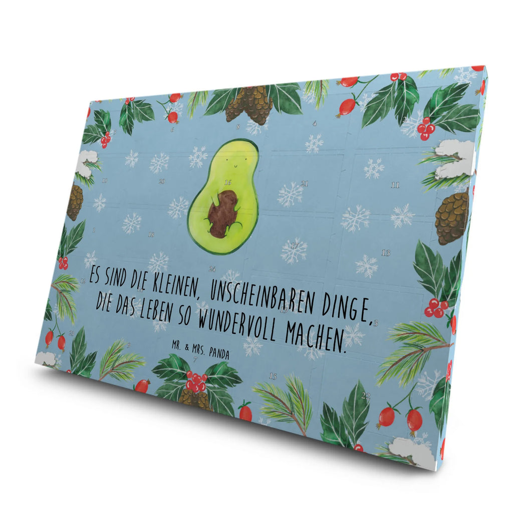 Tee Adventskalender Avocado Kern Adventskalender, Adventskalender mit Tee, Tee Adventskalender, Avocado, Gesund, Veggie, Vegan, Kern, Avokado, Pflanze, Spruch Leben, Avocadokern