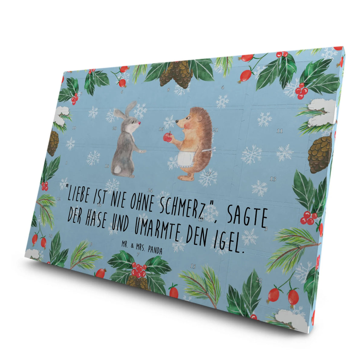 Tee Adventskalender Hase Igel