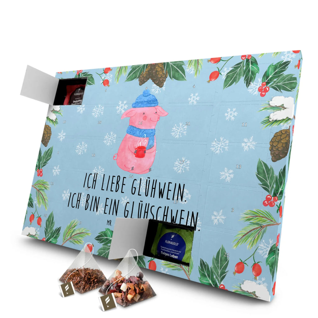 Tee Adventskalender Schwein Glühwein Adventskalender, Adventskalender mit Tee, Tee Adventskalender, Nikolaus, Winter, Advent, Heiligabend, Wintermotiv, Weihnachten, Weihnachtsdeko, Glühwein, Glühschwein, Punsch, Weihnachtsmarkt
