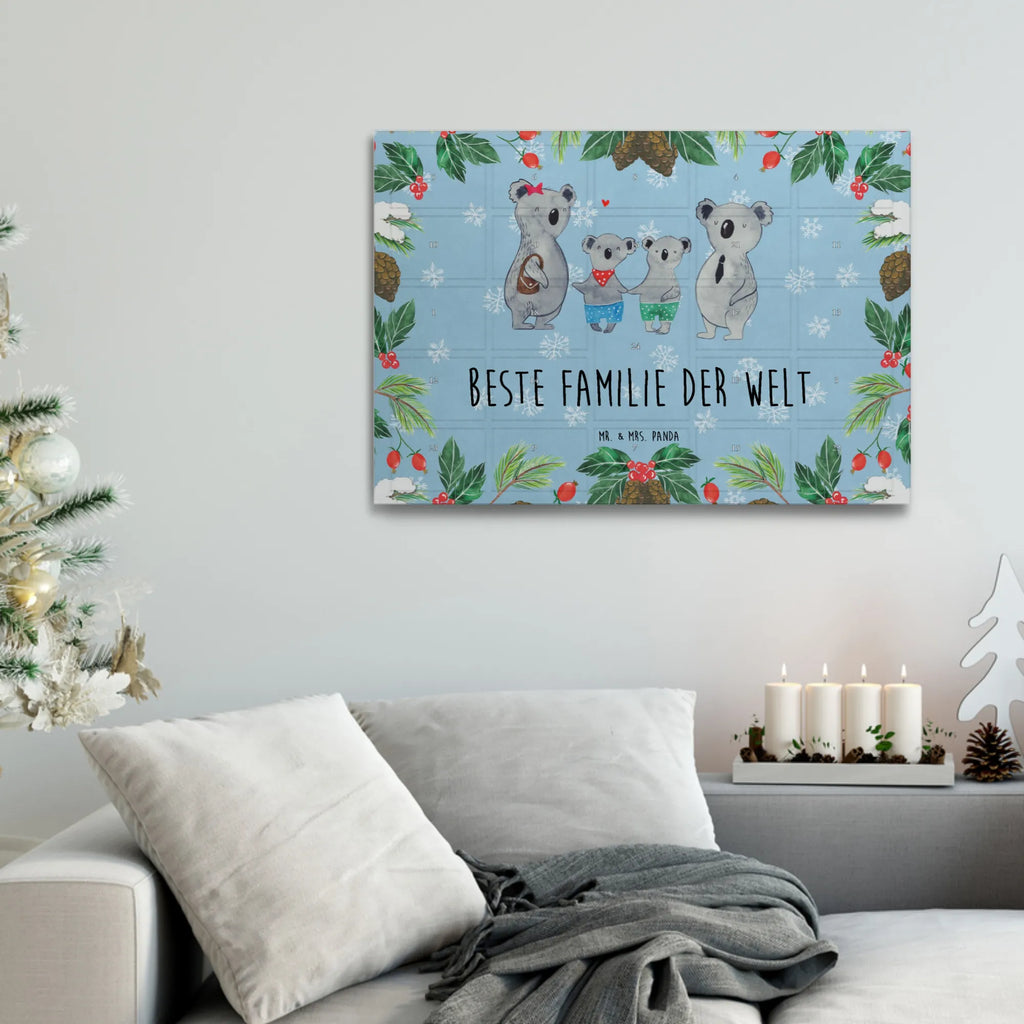 Tee Adventskalender Koala Familie zwei Tee Adventskalender, Adventskalender, Adventskalender mit Tee, Mama, Oma, Opa, Schwester, Papa, Bruder, Muttertag, Vatertag, Familie, Lieblingsfamilie, Familienleben, Koalafamilie, Koala, Familienzeit, Koalabär, Beste Familie