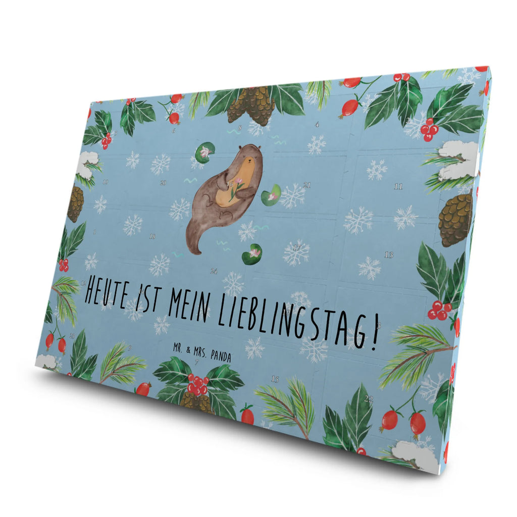 Tee Adventskalender Otter Seerose Adventskalender mit Tee, Adventskalender, Tee Adventskalender, Otter, Fischotter, Seeotter, Otter Seeotter See Otter