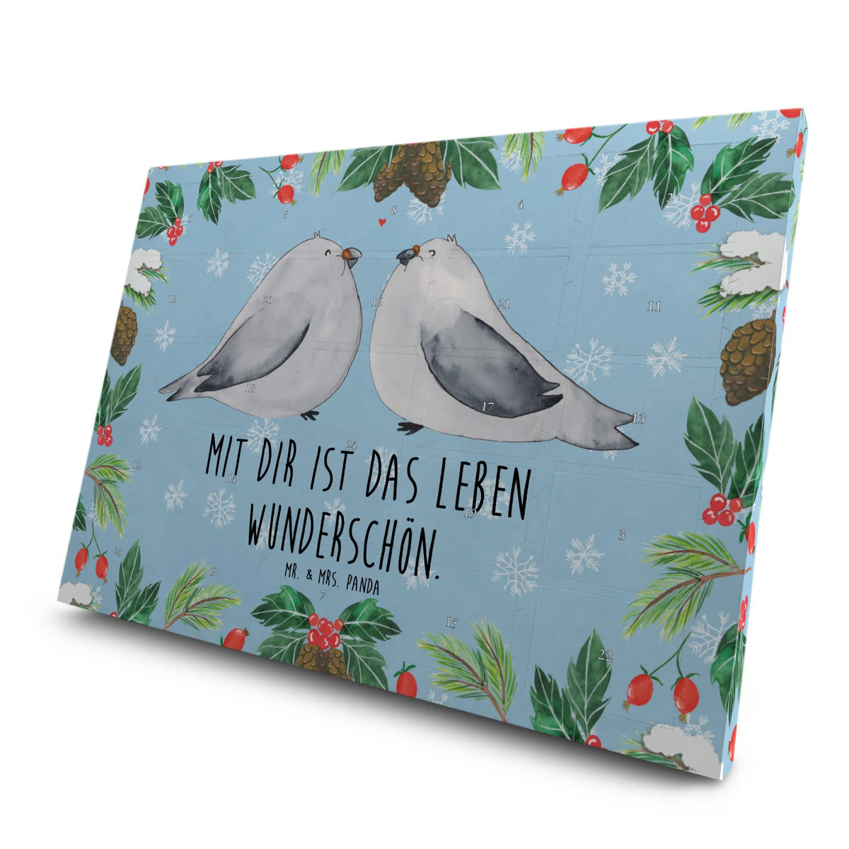 Tee Adventskalender Turteltauben Liebe