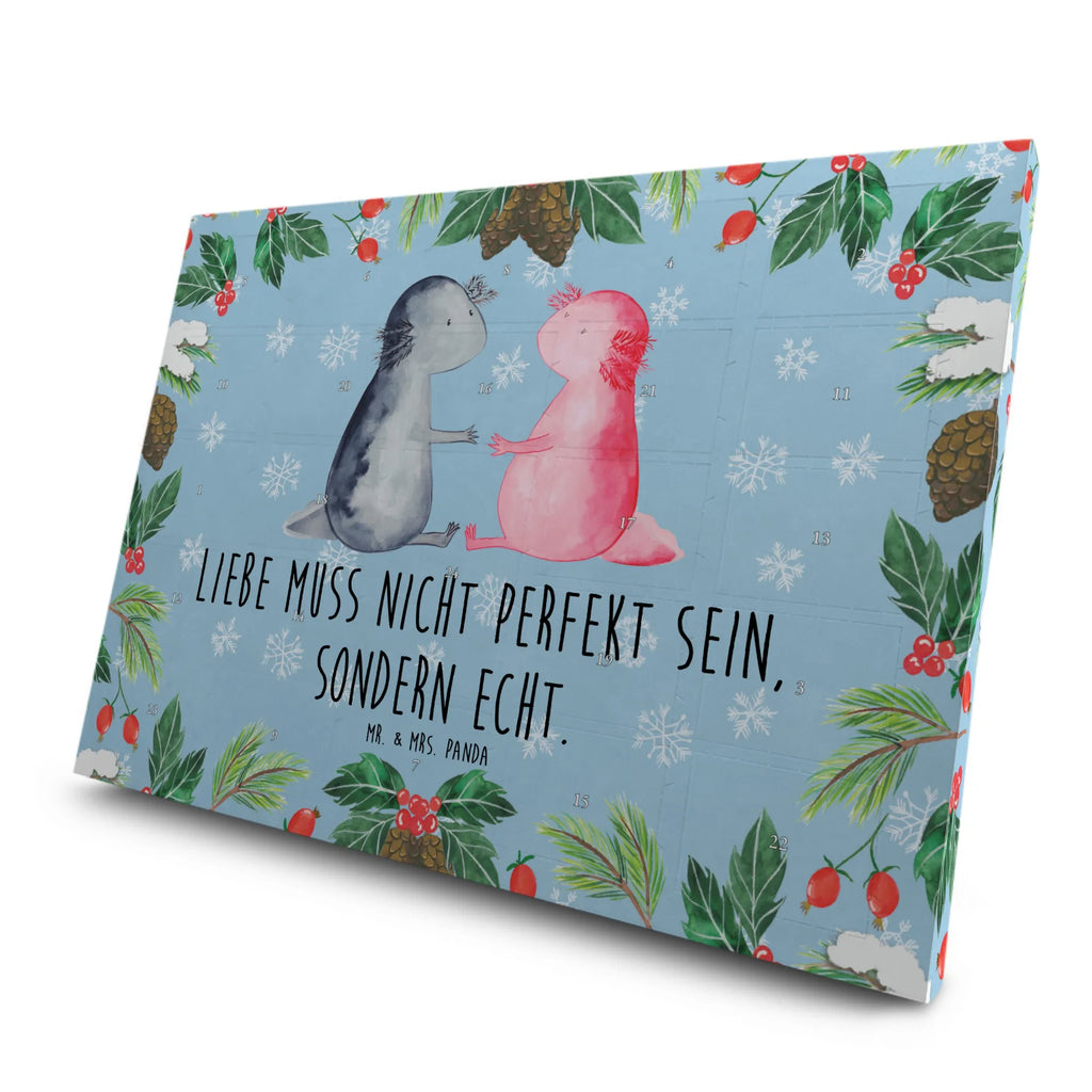 Tee Adventskalender Axolotl Liebe Adventskalender, Adventskalender mit Tee, Tee Adventskalender, Axolotl, Molch, Lurch, Ehemann, Freund, Jahrestag, Liebe, Valentinstag, Axolot, Große Liebe, Verlobter, Schwanzlurch, Liebesbeweis, Lurche