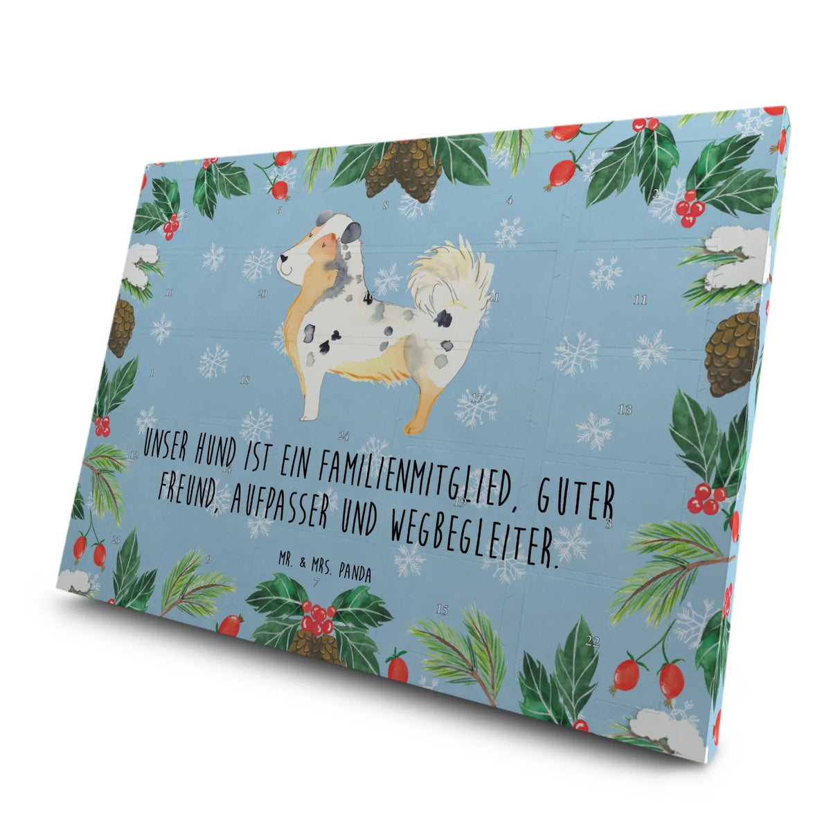 Tee Adventskalender Hund Australien Shepherd