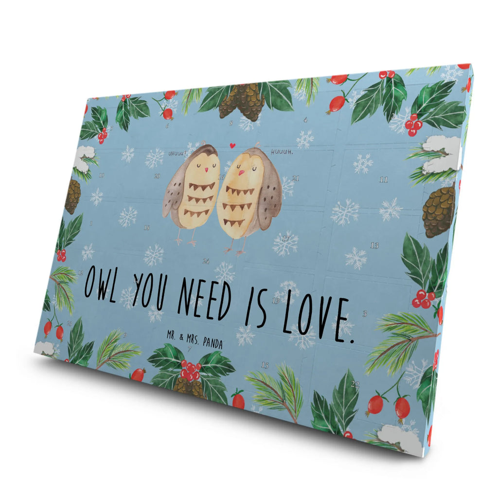 Tee Adventskalender Eulen Liebe Adventskalender mit Tee, Adventskalender, Tee Adventskalender, Eule, Owl, Liebe Spruch, Wortspiel Lustig, Hochzeit Spruch, All You Need Is Love, Eule Deko, Liebe, Freundin Geschenk, Freund