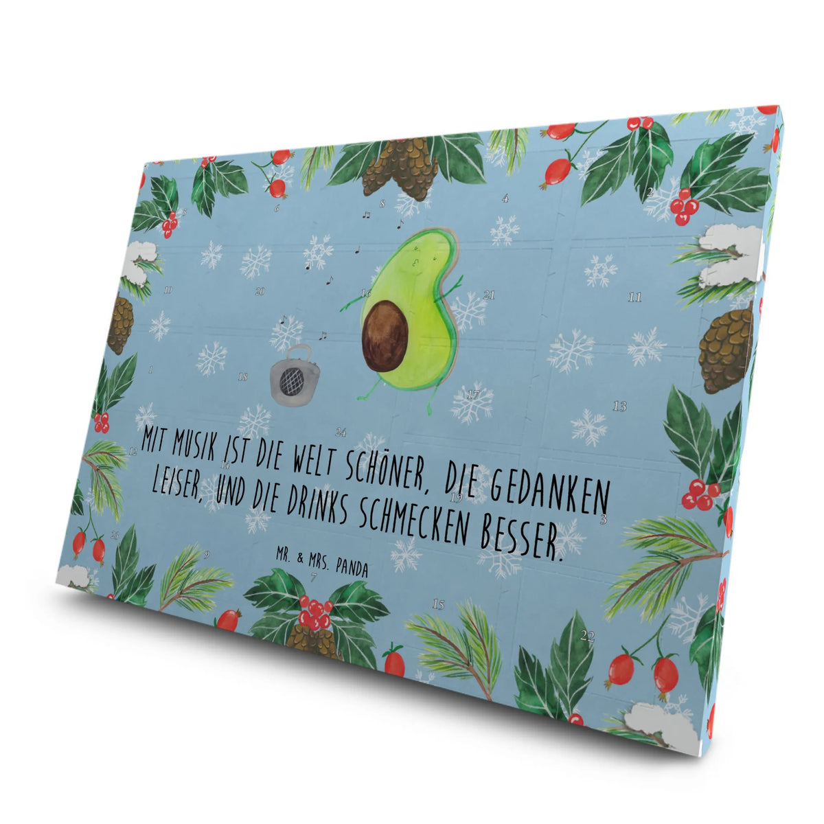 Tee Adventskalender Avocado Tanzen