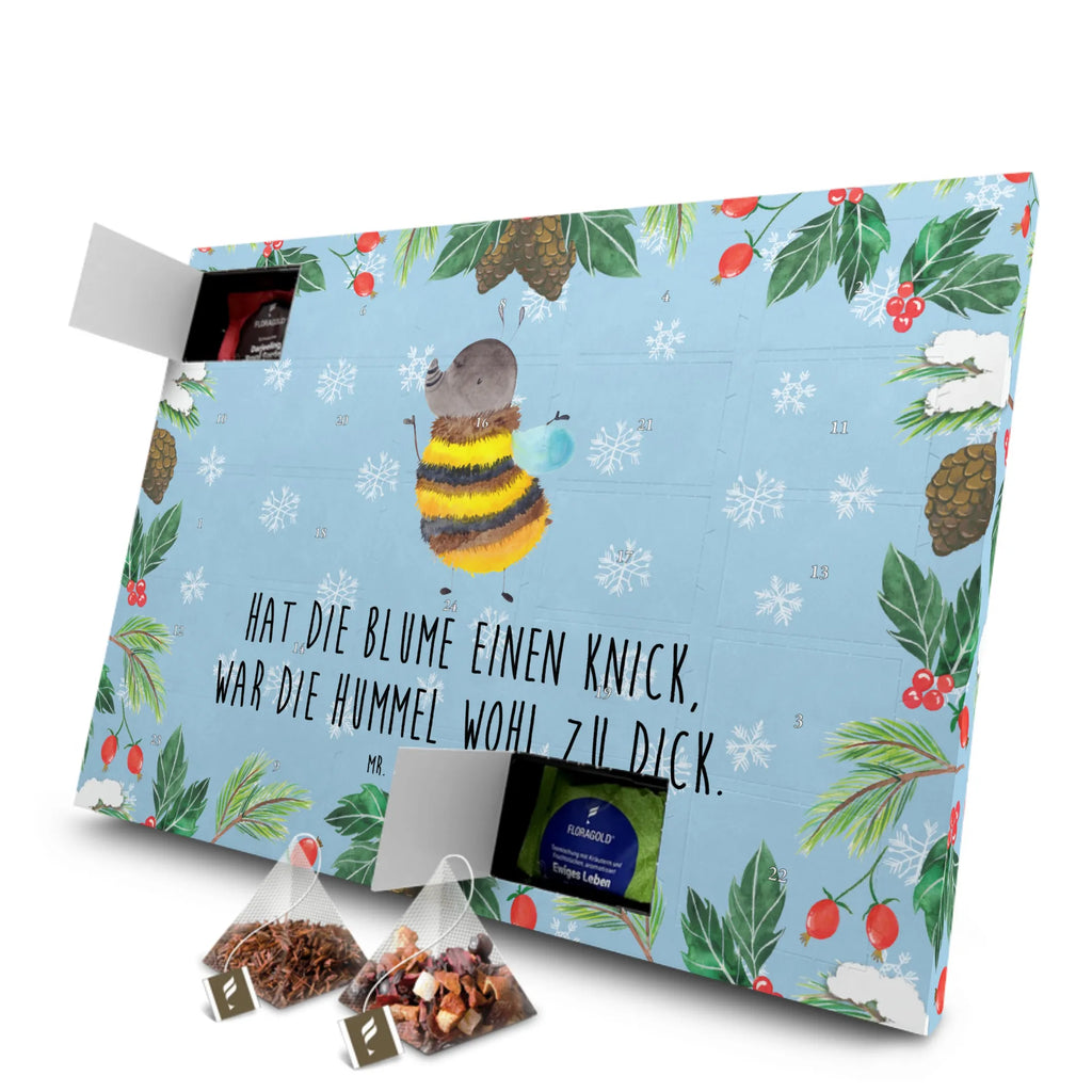 Tee Adventskalender Hummel flauschig Adventskalender mit Tee, Adventskalender, Tee Adventskalender, Tiermotive, Tiere, Gute Laune, Lustige Sprüche, Hummel, Natur, Blume, Flauschig, Biene