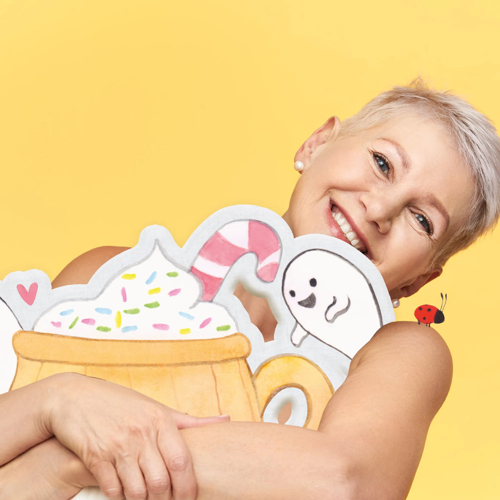 Poduszka dla zwierząt Kawa Duch Halloween, dekoracje, Martinssingen, dekoracja, prezenty, dawanie