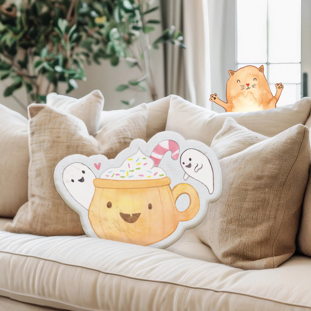 Poduszka dla zwierząt Kawa Duch Halloween, dekoracje, Martinssingen, dekoracja, prezenty, dawanie