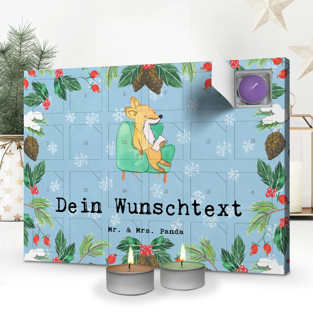 Personalisierter Duftkerzen Adventskalender Therapeut Leidenschaft Personalisierter Duftkerzen Adventskalender, Geschenk, Schenken, Jubiläum, Danke, Dankeschön, Beruf, Ausbildung, Abschied, Rente, Kollege, Kollegin, Arbeitskollege, Mitarbeiter, Firma