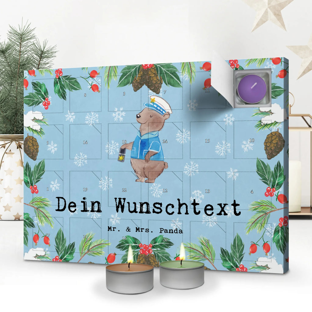 Personalisierter Duftkerzen Adventskalender Polizeivollzugsbeamter Leidenschaft Personalisierter Duftkerzen Adventskalender, Geschenk, Schenken, Jubiläum, Danke, Dankeschön, Beruf, Ausbildung, Abschied, Rente, Kollege, Kollegin, Arbeitskollege, Mitarbeiter, Firma, Polizei, Polizist, Polizeivollzugsbeamter