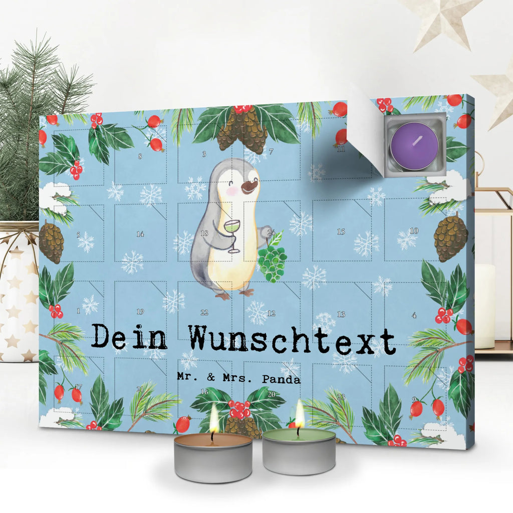  Winemaker Passion Personalisierter Duftkerzen Adventskalender, Geschenk, Schenken, Jubiläum, Danke, Dankeschön, Beruf, Ausbildung, Abschied, Rente, Kollege, Kollegin, Arbeitskollege, Mitarbeiter, Firma