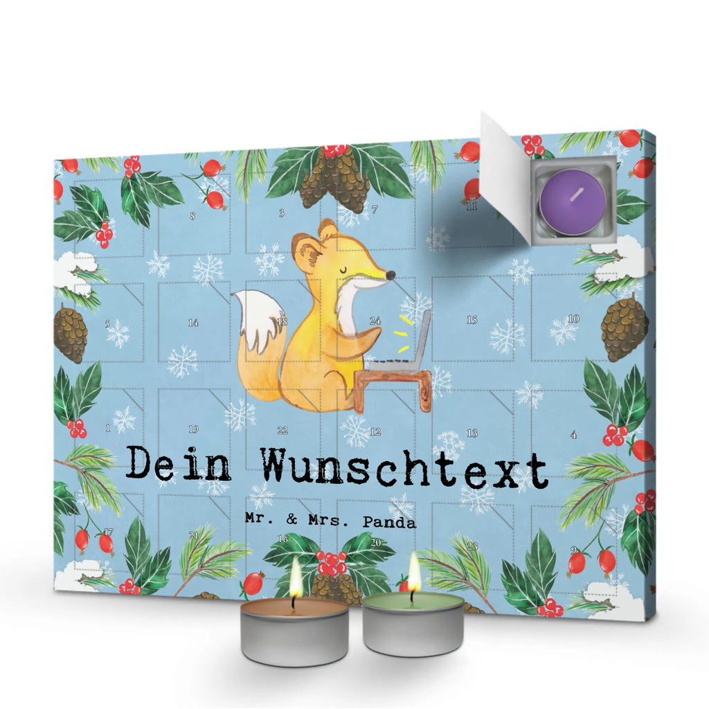 Personalisierter Duftkerzen Adventskalender Assistent Leidenschaft Personalisierter Duftkerzen Adventskalender, Geschenk, Schenken, Jubiläum, Danke, Dankeschön, Beruf, Ausbildung, Abschied, Rente, Kollege, Kollegin, Arbeitskollege, Mitarbeiter, Firma