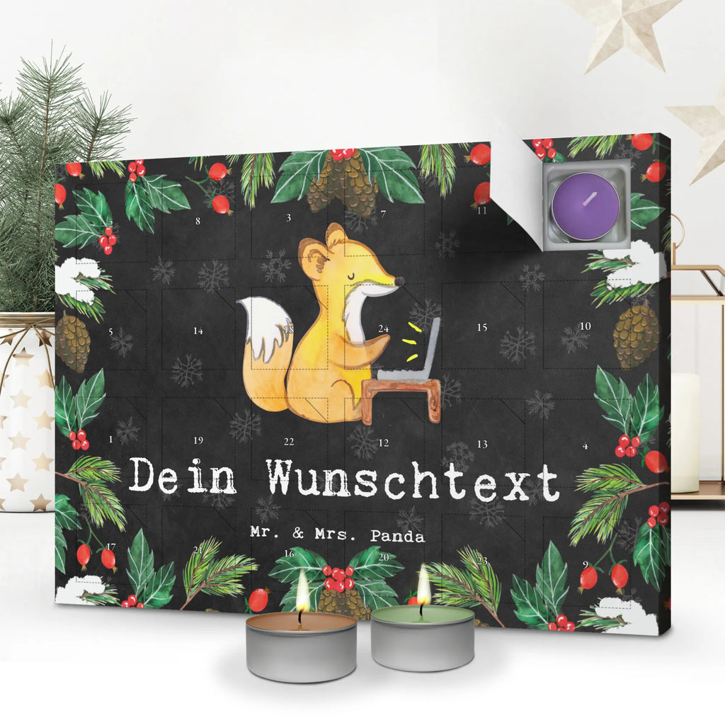 Personalisierter Duftkerzen Adventskalender Assistent Leidenschaft Personalisierter Duftkerzen Adventskalender, Geschenk, Schenken, Jubiläum, Danke, Dankeschön, Beruf, Ausbildung, Abschied, Rente, Kollege, Kollegin, Arbeitskollege, Mitarbeiter, Firma