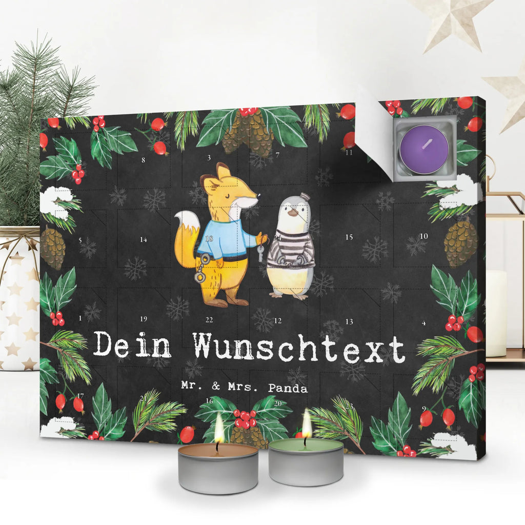  Correctional Officer Passion Personalisierter Duftkerzen Adventskalender, Geschenk, Schenken, Jubiläum, Danke, Dankeschön, Beruf, Ausbildung, Abschied, Rente, Kollege, Kollegin, Arbeitskollege, Mitarbeiter, Firma, Gefängniswärter, Justizvollzugsbeamter