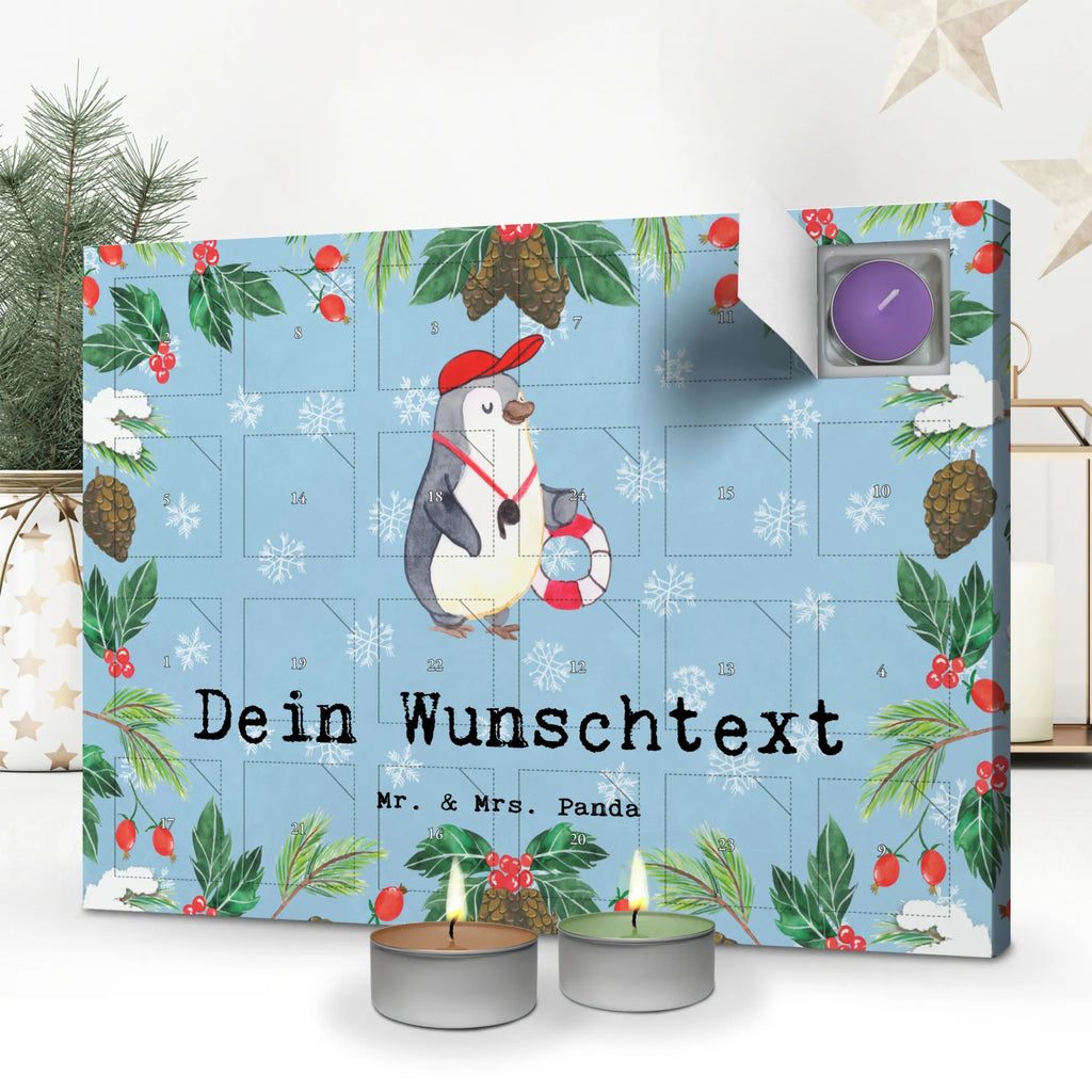 Personalisierter Duftkerzen Adventskalender Bademeister Leidenschaft Personalisierter Duftkerzen Adventskalender, Geschenk, Schenken, Jubiläum, Danke, Dankeschön, Beruf, Ausbildung, Abschied, Rente, Kollege, Kollegin, Arbeitskollege, Mitarbeiter, Firma, Schwimmschule, Bademeister, Rettungsschwimmer, Schwimmbad, Freibad, Badeanstalt, Schwimmmeister, Schwimmverein