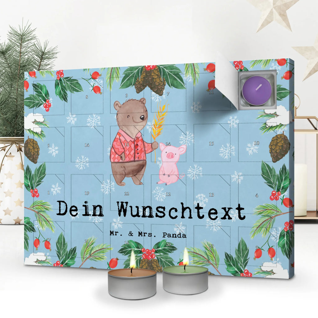 Personalisierter Duftkerzen Adventskalender Bauer Leidenschaft Personalisierter Duftkerzen Adventskalender, Geschenk, Schenken, Jubiläum, Danke, Dankeschön, Beruf, Ausbildung, Abschied, Rente, Kollege, Kollegin, Arbeitskollege, Mitarbeiter, Firma, Landwirt; Bauer, Bauernhof, Farmer, Tierwirt, Agronom