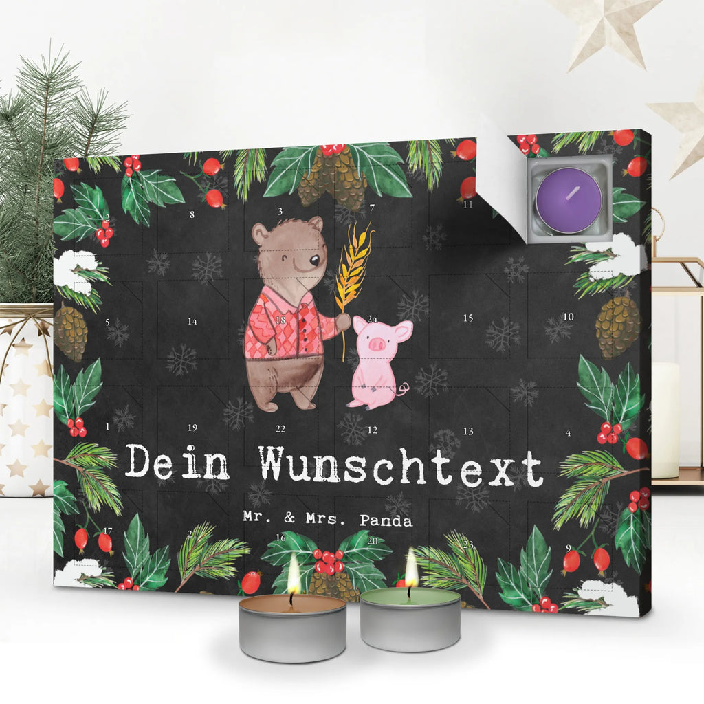 Personalisierter Duftkerzen Adventskalender Bauer Leidenschaft Personalisierter Duftkerzen Adventskalender, Geschenk, Schenken, Jubiläum, Danke, Dankeschön, Beruf, Ausbildung, Abschied, Rente, Kollege, Kollegin, Arbeitskollege, Mitarbeiter, Firma, Landwirt; Bauer, Bauernhof, Farmer, Tierwirt, Agronom
