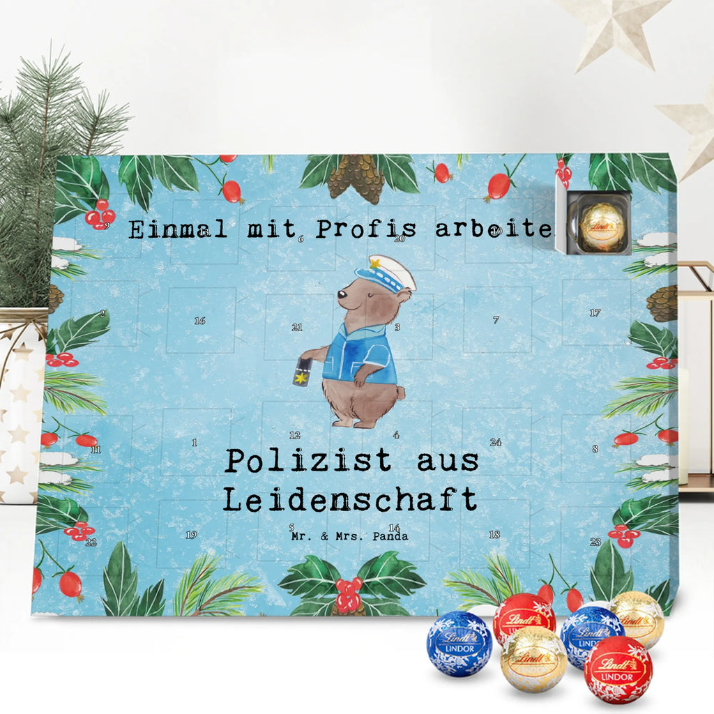 Chocolate advent calendar policeman Passion gift, sayings, gift idea, best, farewell gift, passing exam, anniversary, retirement, promotion, job start, profession