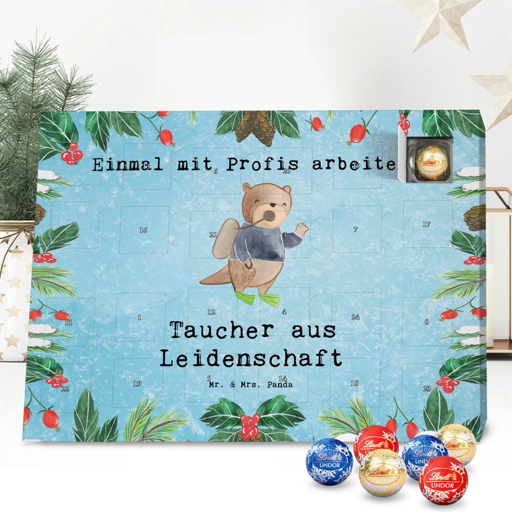 Chocolate advent calendar diver passion gift, gift idea, sayings, best, farewell gift, passing exam, anniversary, retirement, promotion, job start, profession