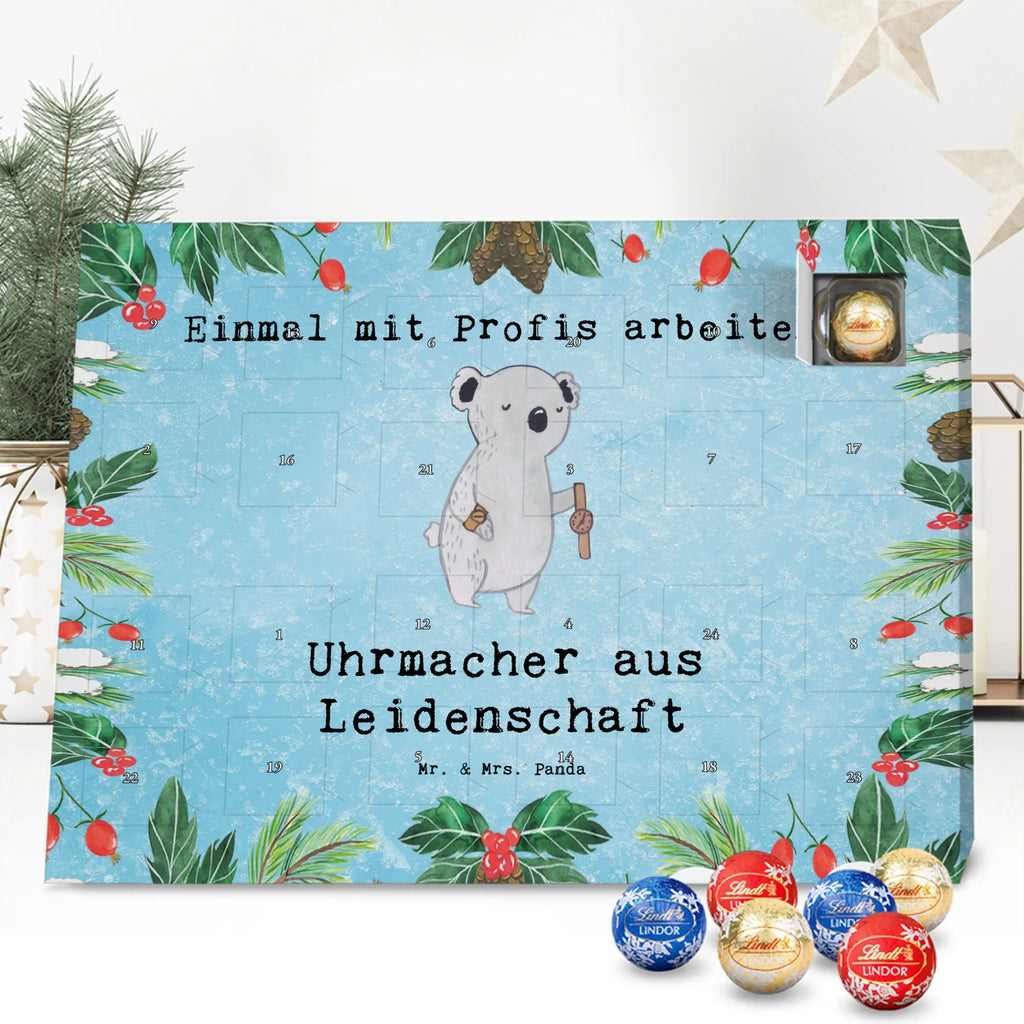 Chocolate advent calendar Watchmaker Passion gift, gift idea, sayings, best, farewell gift, passing exam, anniversary, retirement, promotion, job start, profession