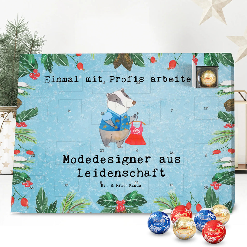 Chocolate advent calendar Fashion designer passion gift, gift idea, sayings, best, farewell gift, passing exam, anniversary, retirement, promotion, job start, profession