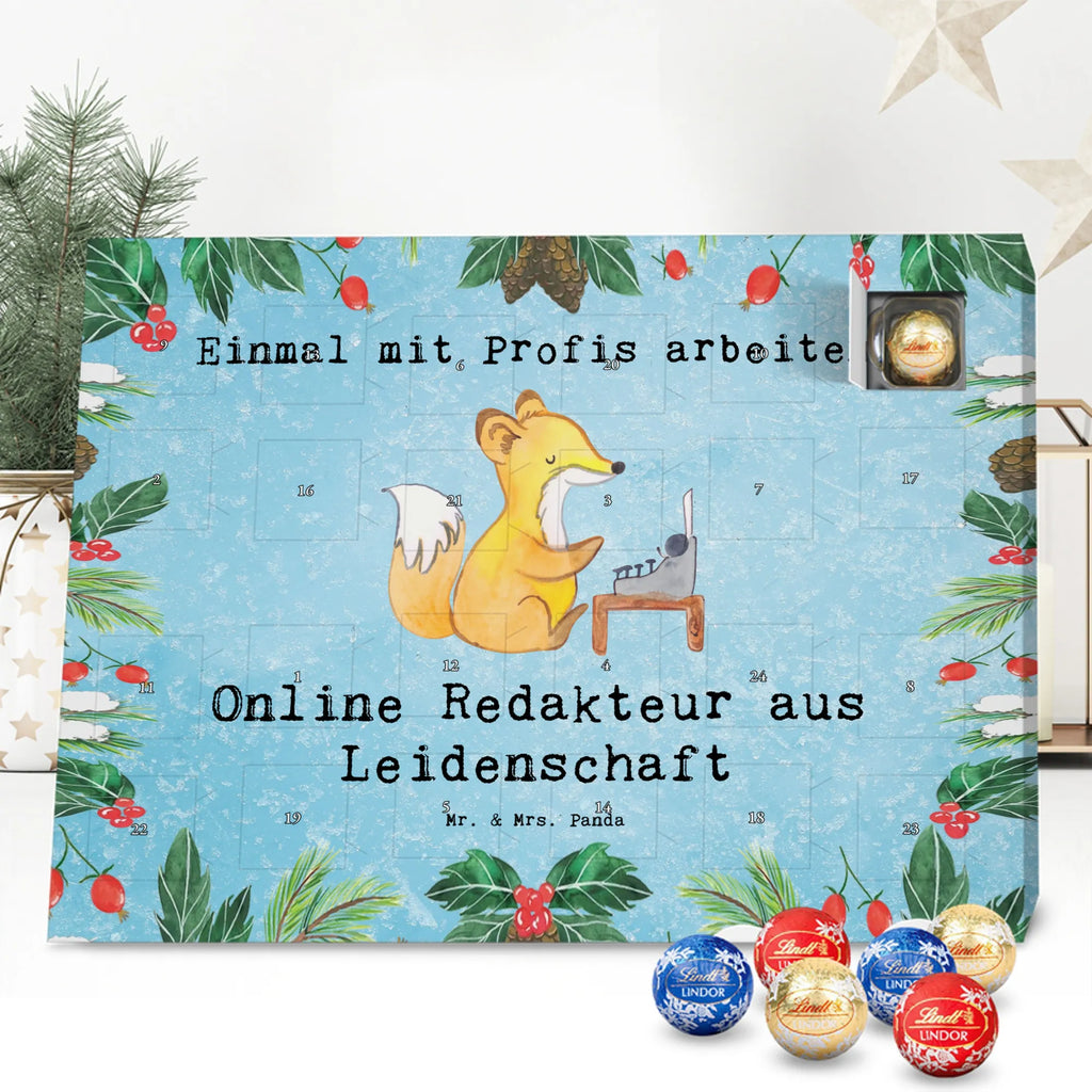 Chocolate advent calendar Online Editor Passion gift, gift idea, sayings, best, farewell gift, passing exam, anniversary, retirement, promotion, job start, profession