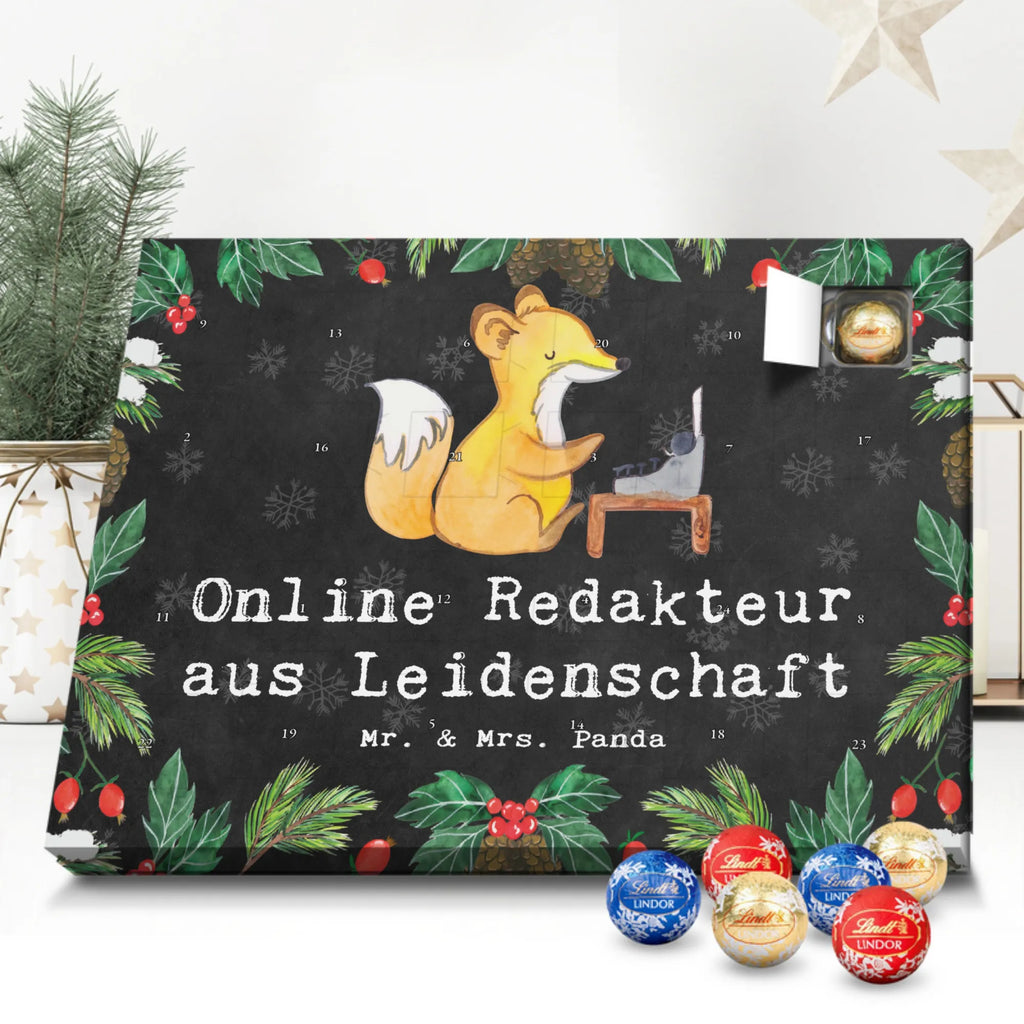 Chocolate advent calendar Online Editor Passion gift, gift idea, sayings, best, farewell gift, passing exam, anniversary, retirement, promotion, job start, profession