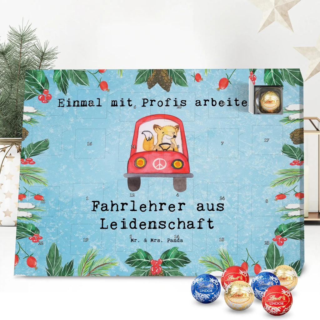 Chocolate advent calendar driving instructor Passion gift, sayings, gift idea, best, farewell gift, passing exam, anniversary, retirement, promotion, job start, profession