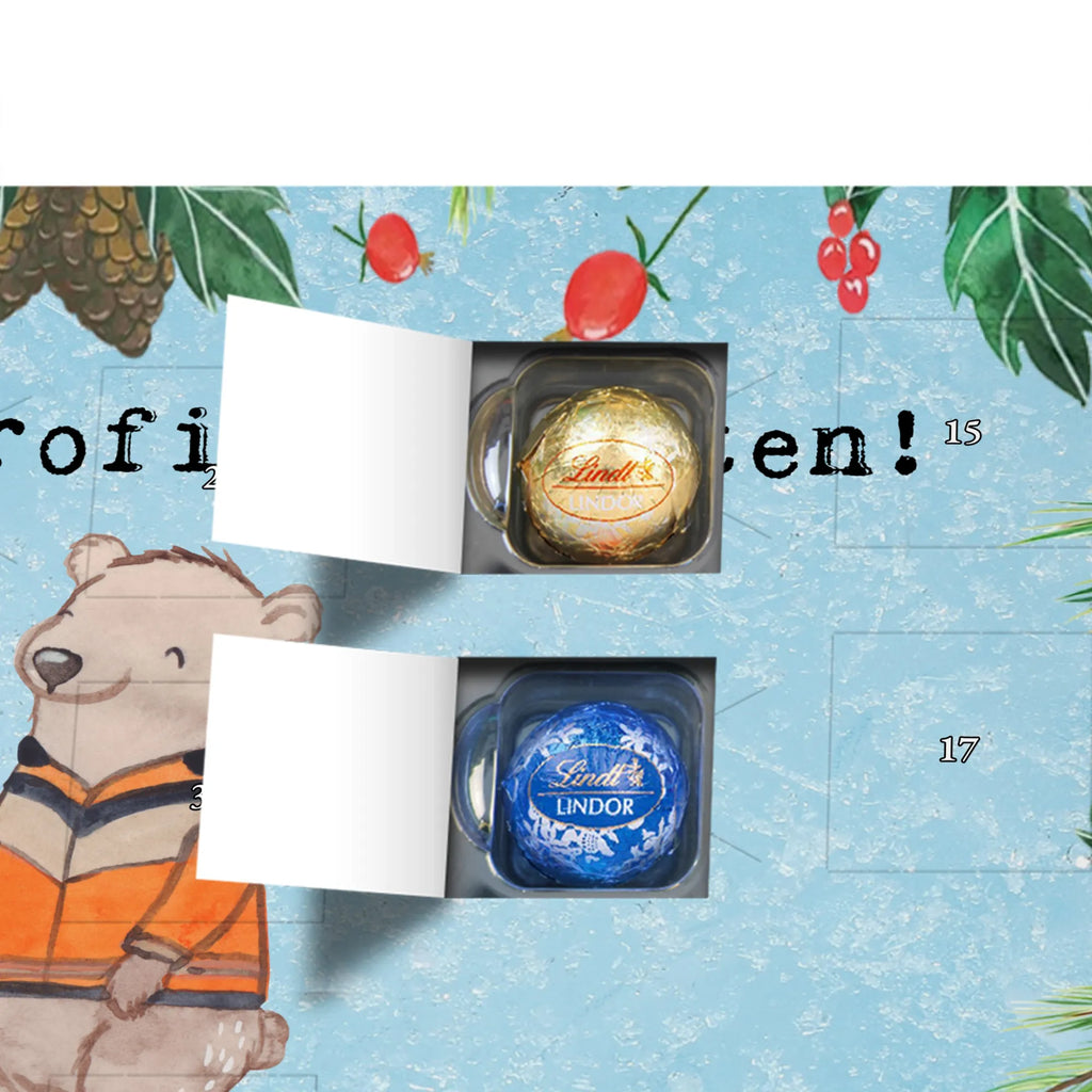 Chocolate advent calendar Ambulance driver Passion sayings, best, farewell gift, gift idea, passing exam, anniversary, retirement, promotion, job start, profession, gift