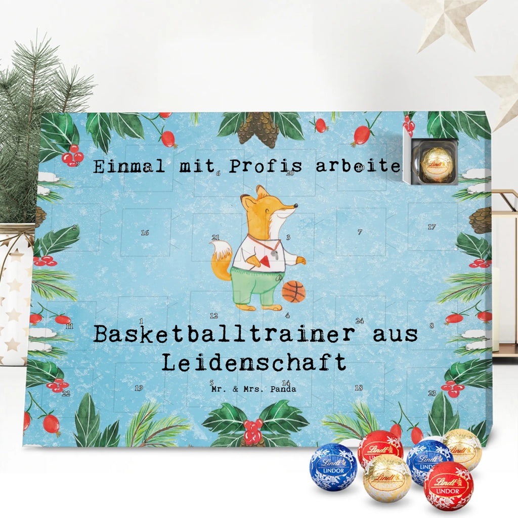 Chocolate advent calendar Basketball coach Passion gift, sayings, gift idea, best, farewell gift, passing exam, anniversary, retirement, promotion, job start, profession