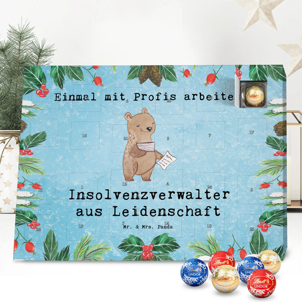 Chocolate advent calendar Insolvency Administrator Passion sayings, best, farewell gift, gift idea, passing exam, anniversary, retirement, promotion, job start, profession, gift