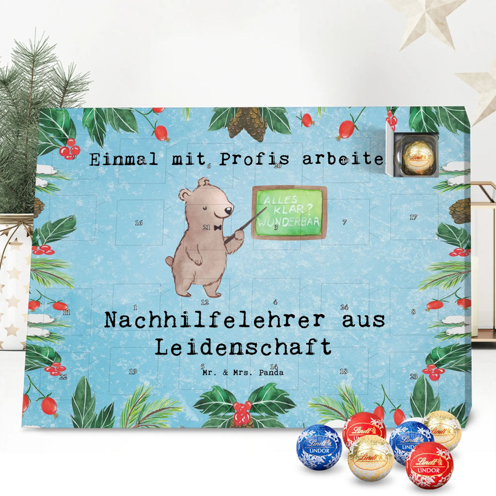 Chocolate advent calendar Tutor passion gift, sayings, gift idea, best, farewell gift, passing exam, anniversary, retirement, promotion, job start, profession