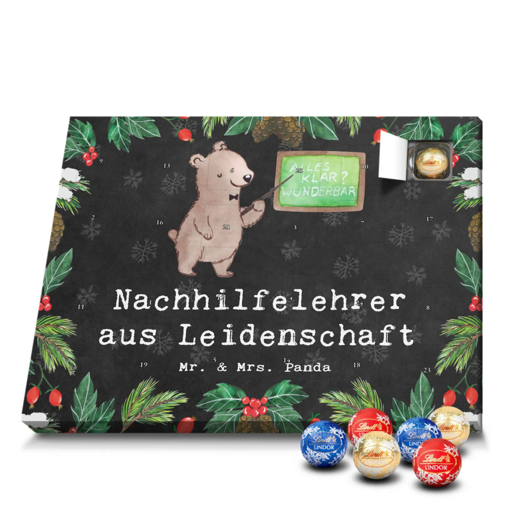 Chocolate advent calendar Tutor passion gift, sayings, gift idea, best, farewell gift, passing exam, anniversary, retirement, promotion, job start, profession