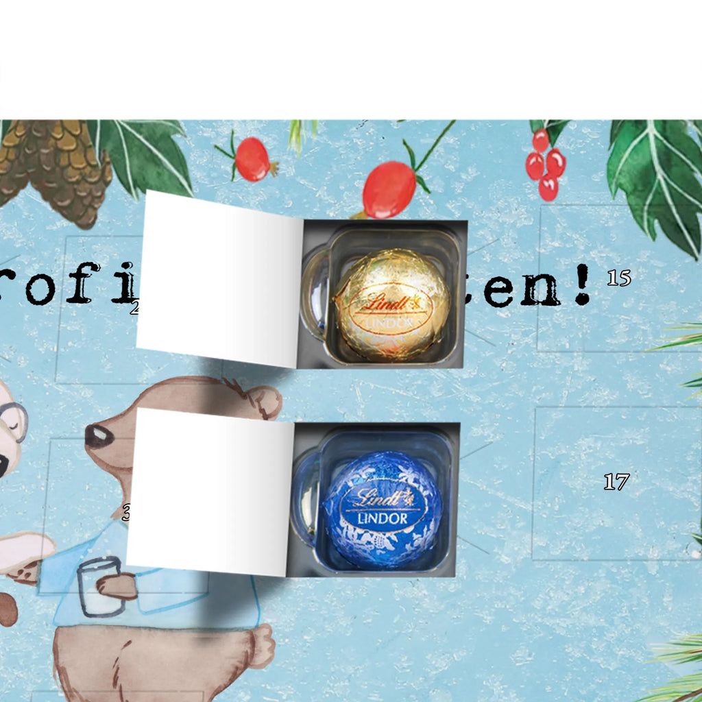 Chocolate advent calendar Elderly Caregiver Passion gift, gift idea, sayings, best, farewell gift, passing exam, anniversary, retirement, promotion, job start, profession