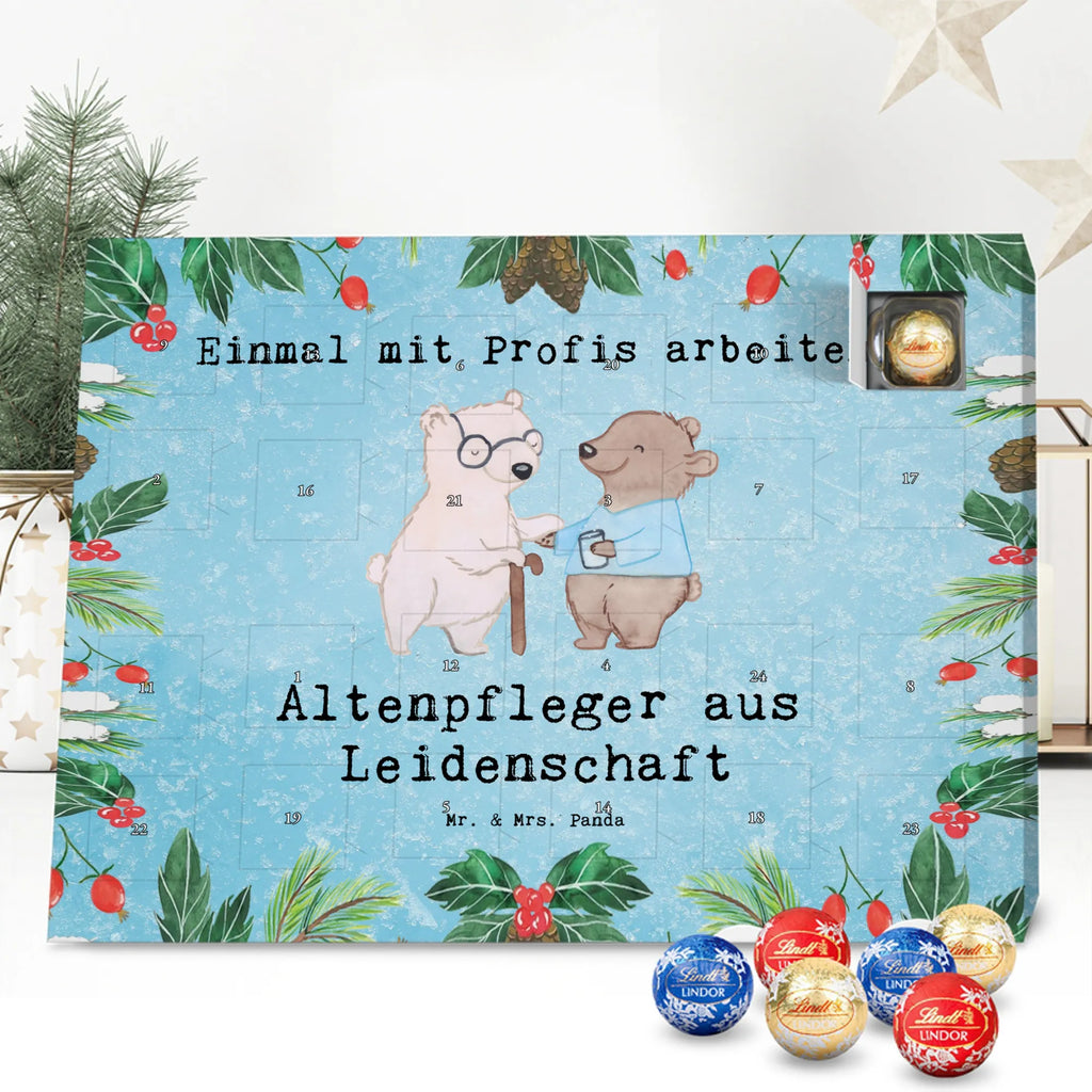 Chocolate advent calendar Elderly Caregiver Passion gift, gift idea, sayings, best, farewell gift, passing exam, anniversary, retirement, promotion, job start, profession