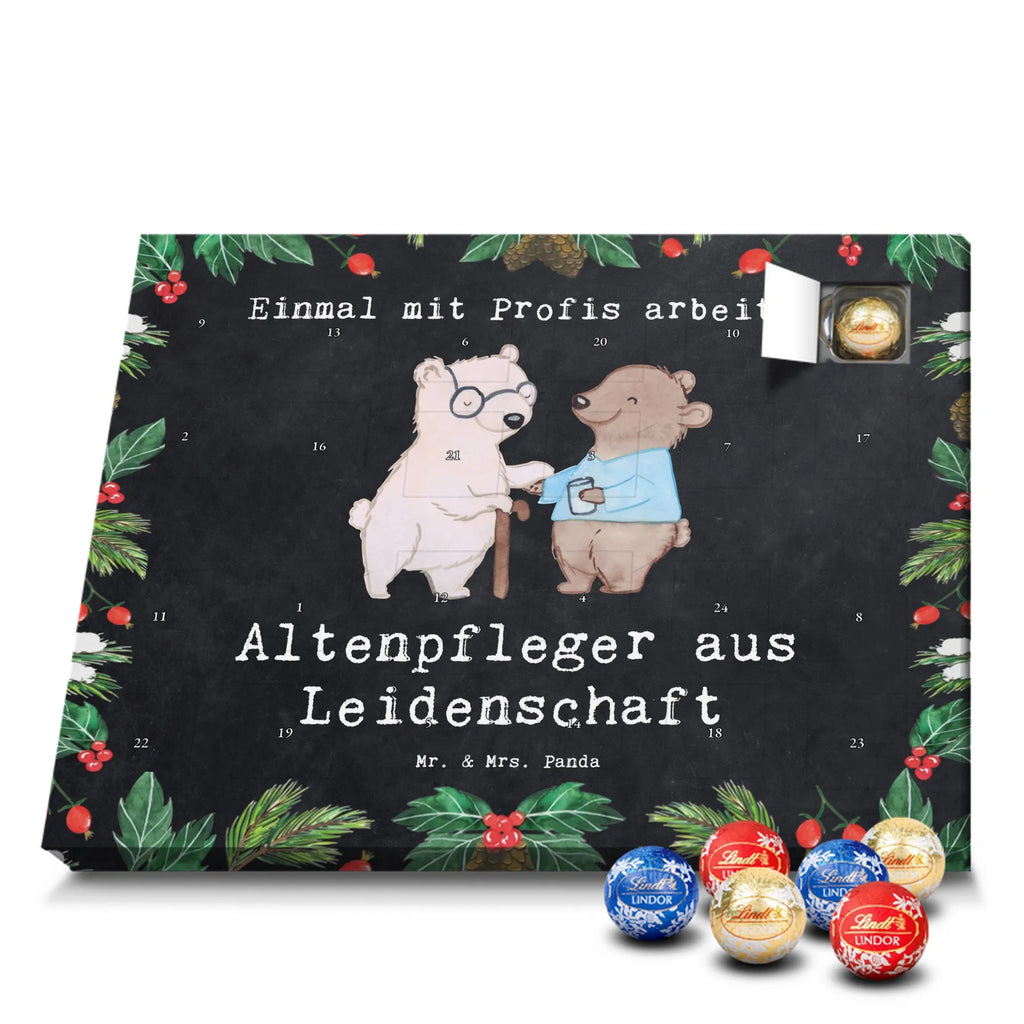 Chocolate advent calendar Elderly Caregiver Passion gift, gift idea, sayings, best, farewell gift, passing exam, anniversary, retirement, promotion, job start, profession