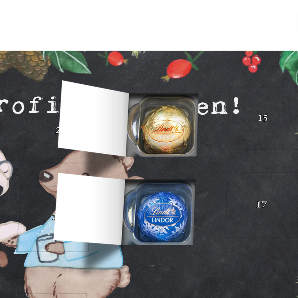 Chocolate advent calendar Elderly Caregiver Passion gift, gift idea, sayings, best, farewell gift, passing exam, anniversary, retirement, promotion, job start, profession