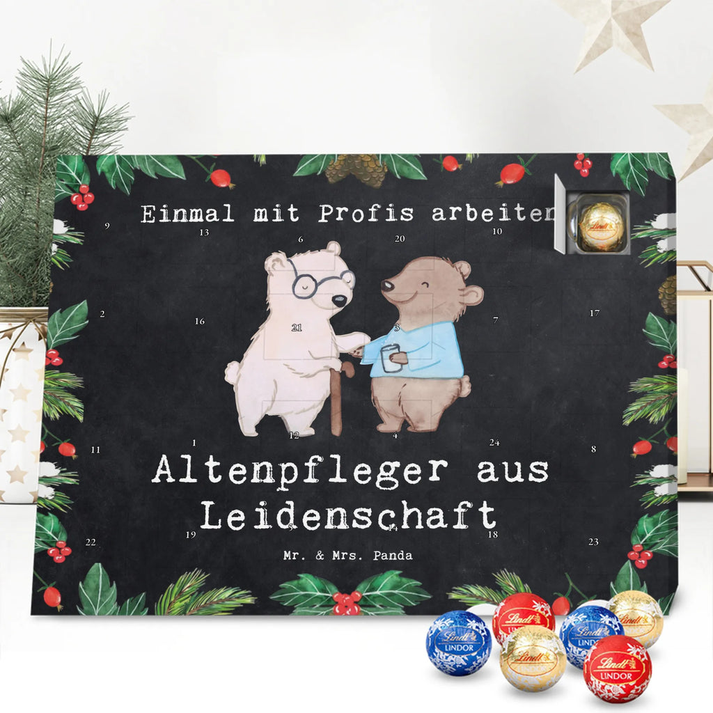 Chocolate advent calendar Elderly Caregiver Passion gift, gift idea, sayings, best, farewell gift, passing exam, anniversary, retirement, promotion, job start, profession