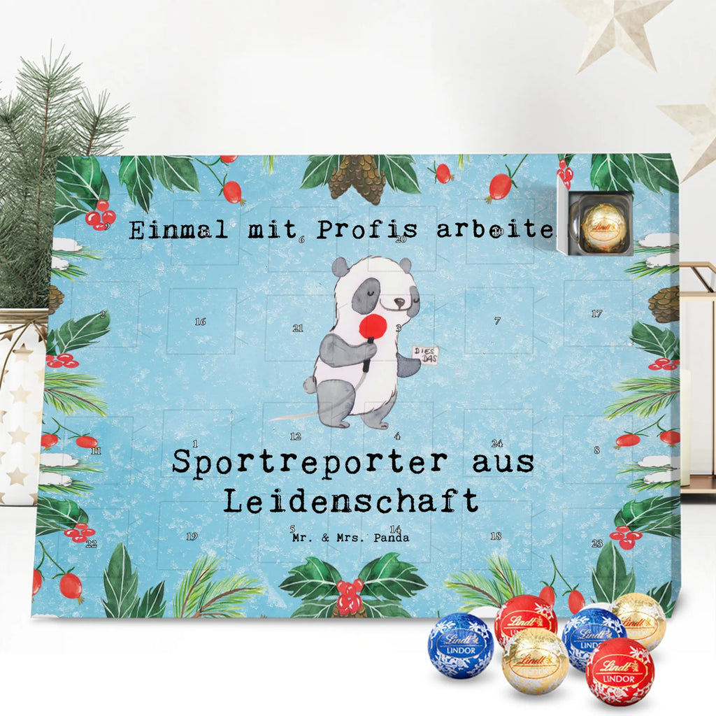 Chocolate advent calendar Sports reporter Passion gift, gift idea, sayings, best, farewell gift, passing exam, anniversary, retirement, promotion, job start, profession