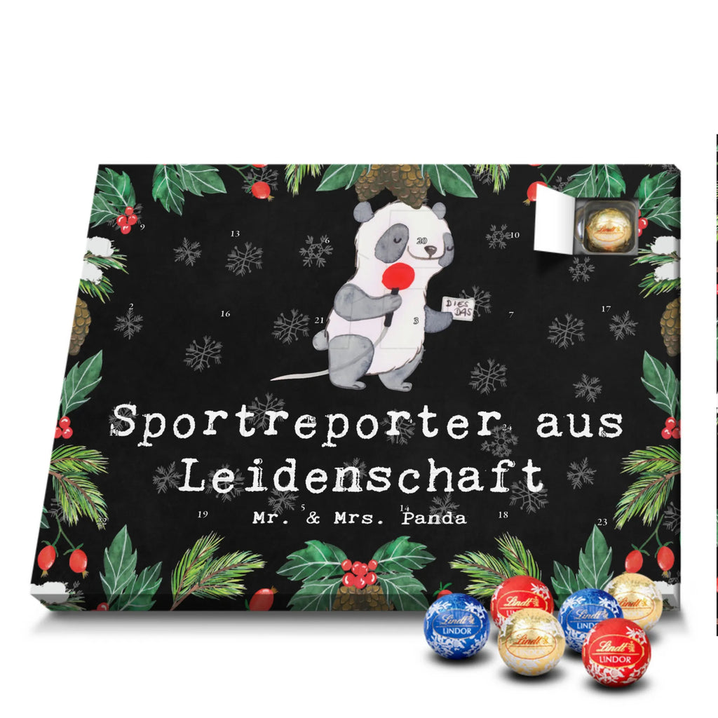 Chocolate advent calendar Sports reporter Passion gift, gift idea, sayings, best, farewell gift, passing exam, anniversary, retirement, promotion, job start, profession
