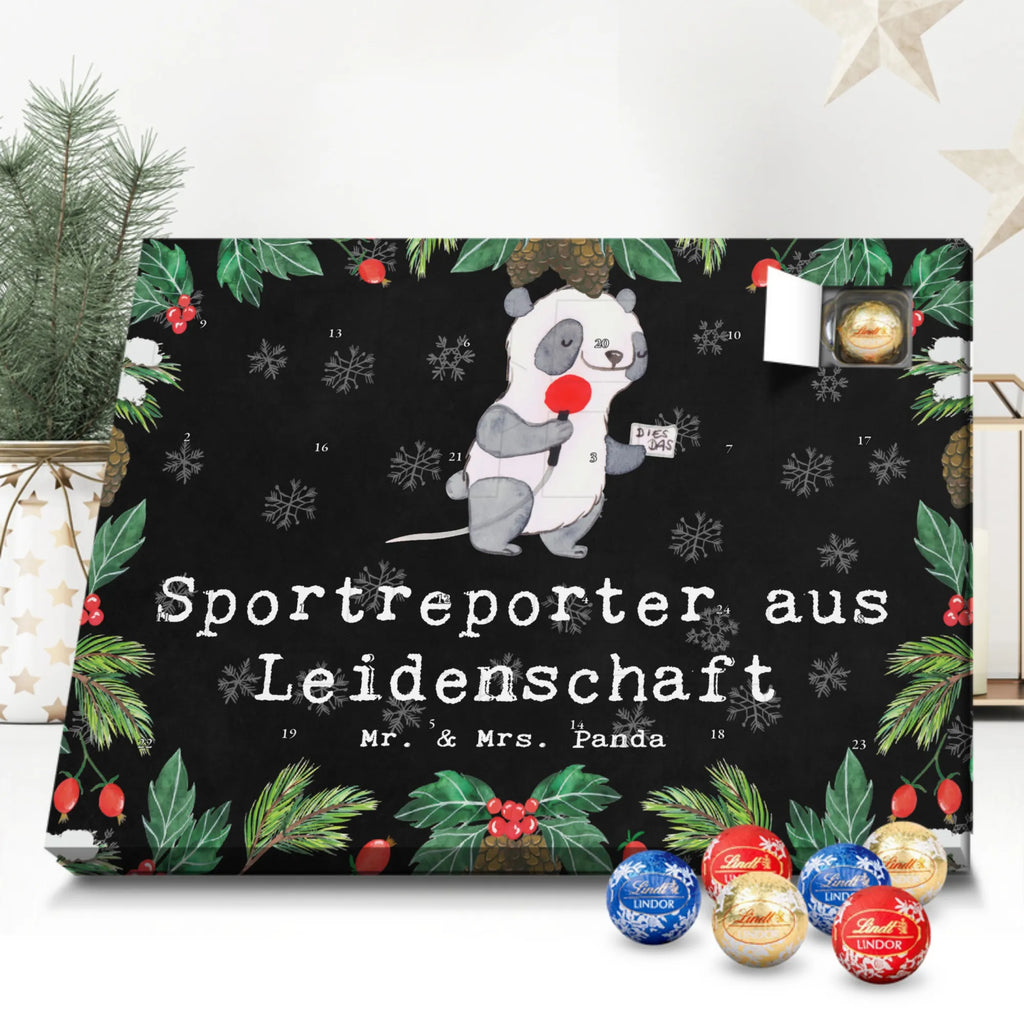 Chocolate advent calendar Sports reporter Passion gift, gift idea, sayings, best, farewell gift, passing exam, anniversary, retirement, promotion, job start, profession