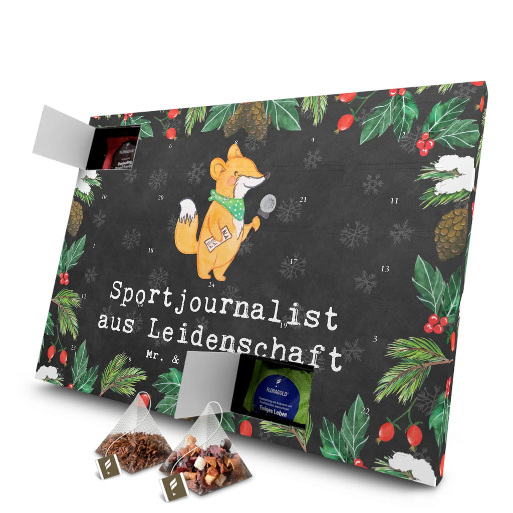  dziennikarz sportowy Pasja Adventskalender mit Tee, Tee Adventskalender, Adventskalender, Geschenk, Schenken, Jubiläum, Danke, Dankeschön, Beruf, Ausbildung, Abschied, Rente, Kollege, Kollegin, Arbeitskollege, Mitarbeiter, Firma, Studium, Sportjournalist, Redakteur, Reporter, Pressebüro, Journalist