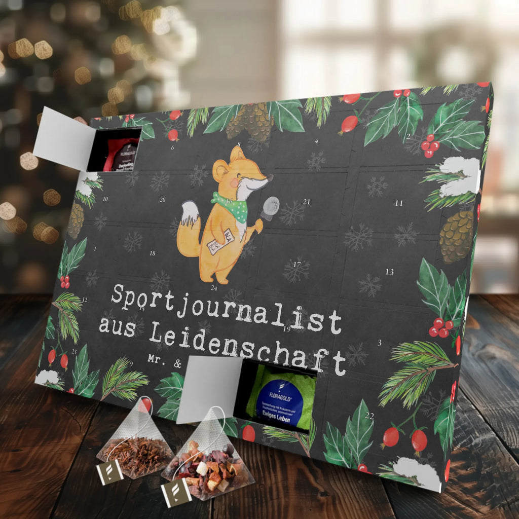  dziennikarz sportowy Pasja Adventskalender mit Tee, Tee Adventskalender, Adventskalender, Geschenk, Schenken, Jubiläum, Danke, Dankeschön, Beruf, Ausbildung, Abschied, Rente, Kollege, Kollegin, Arbeitskollege, Mitarbeiter, Firma, Studium, Sportjournalist, Redakteur, Reporter, Pressebüro, Journalist